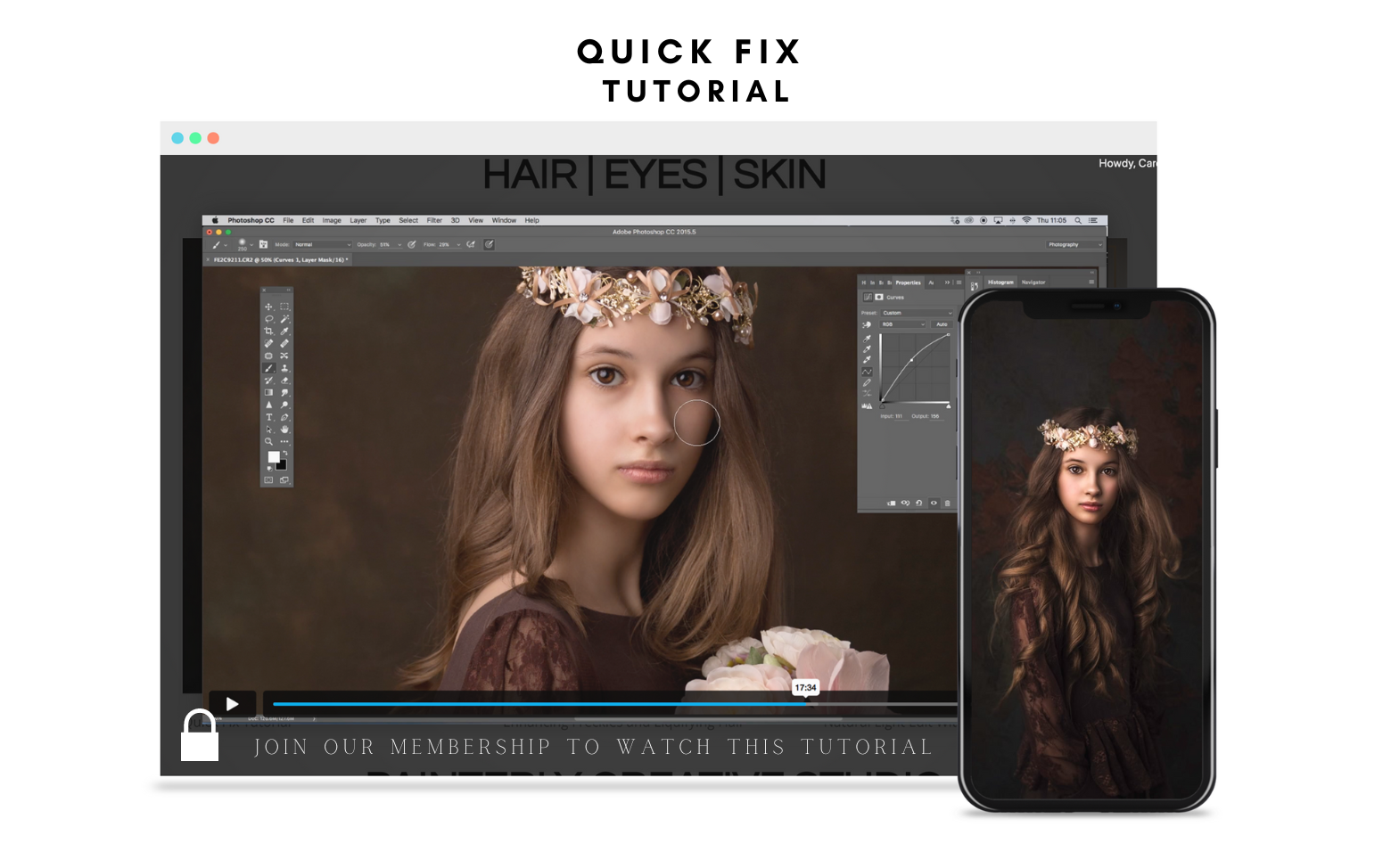 Photoshop Tutorials Fine Art - Focus With Caneil